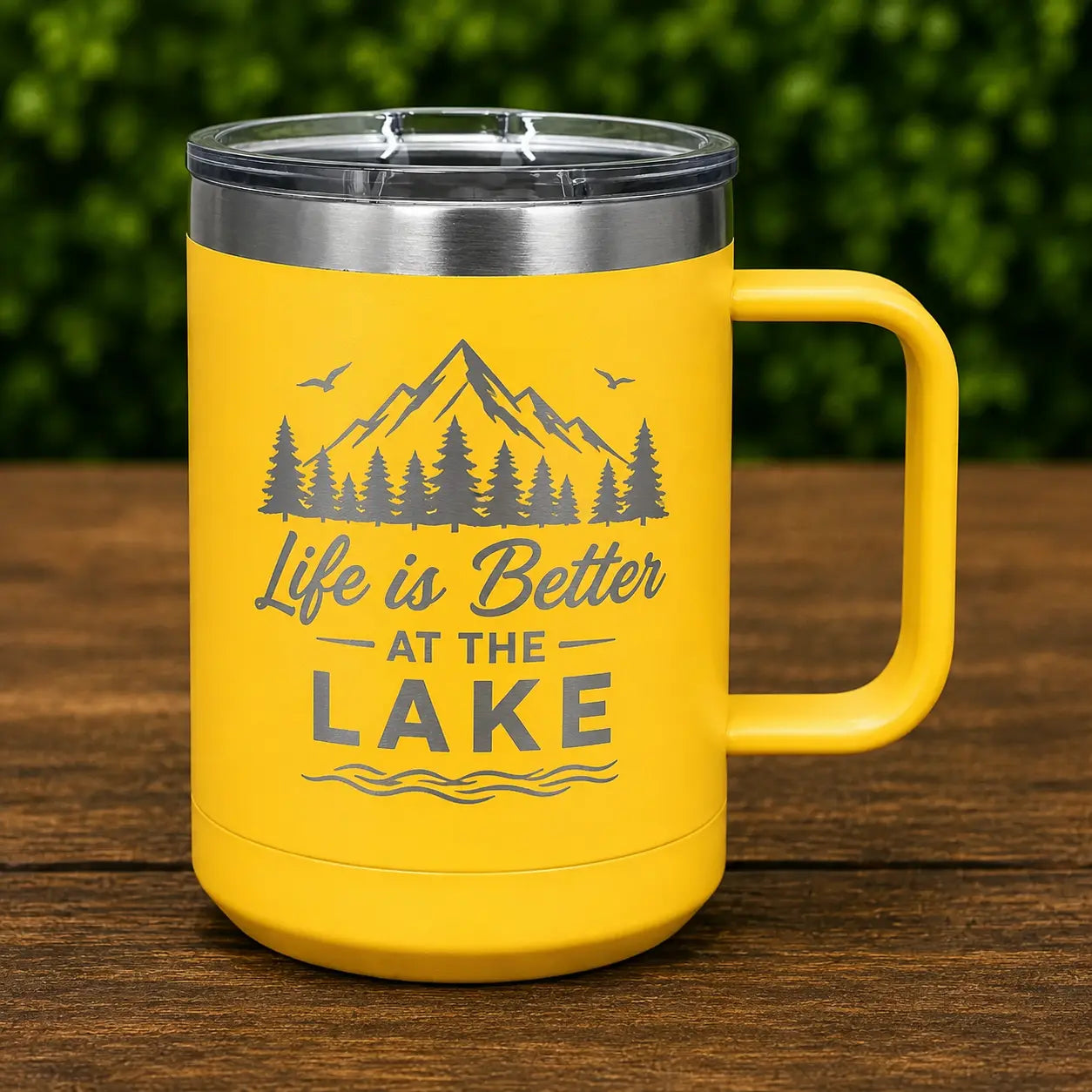 Personalized 15 oz. Polar Camel Insulated Mug with Slider Lid | Custom Engraved Coffee Mug Sams Engraving and Gifts