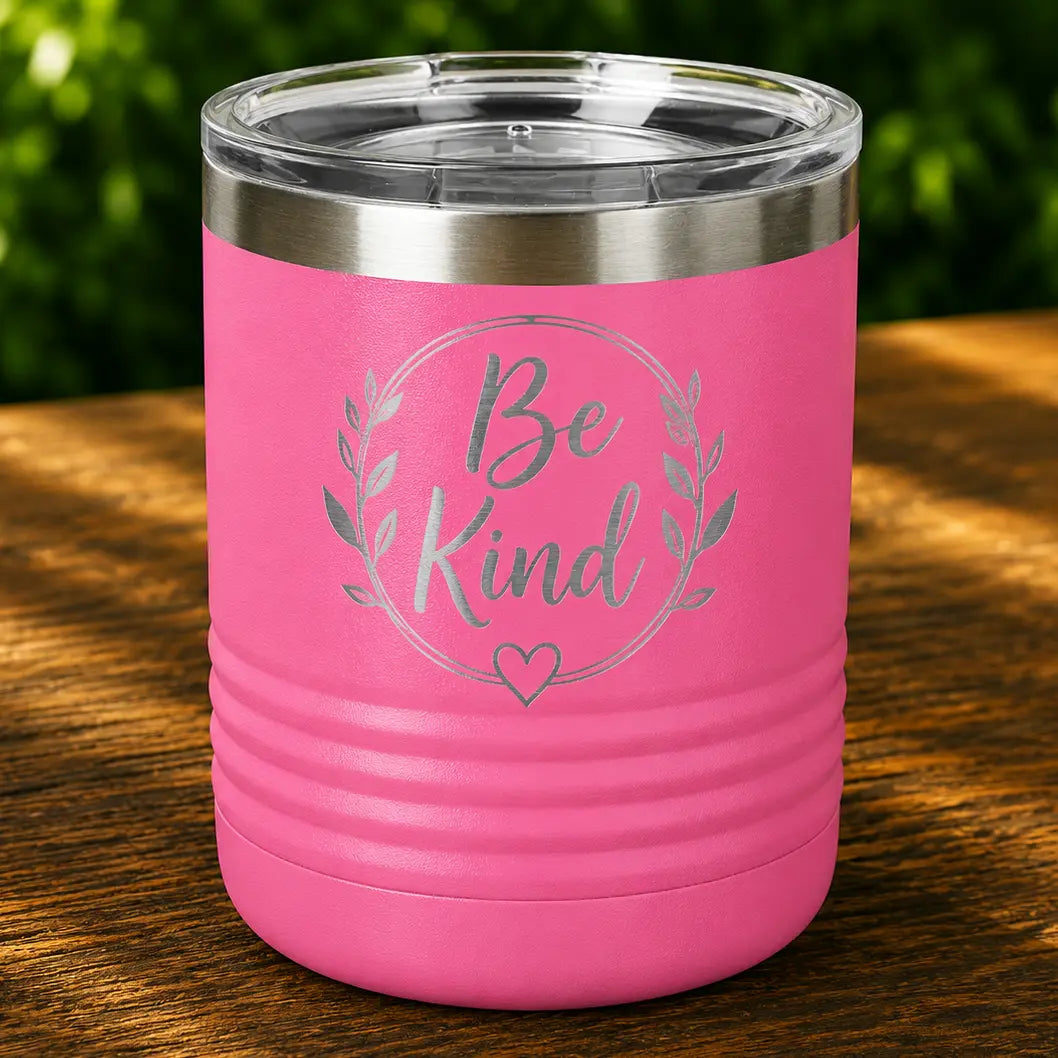 Personalized Polar Camel 10 oz. Tumbler | Custom Engraved Stainless Steel Tumbler Sams Engraving and Gifts