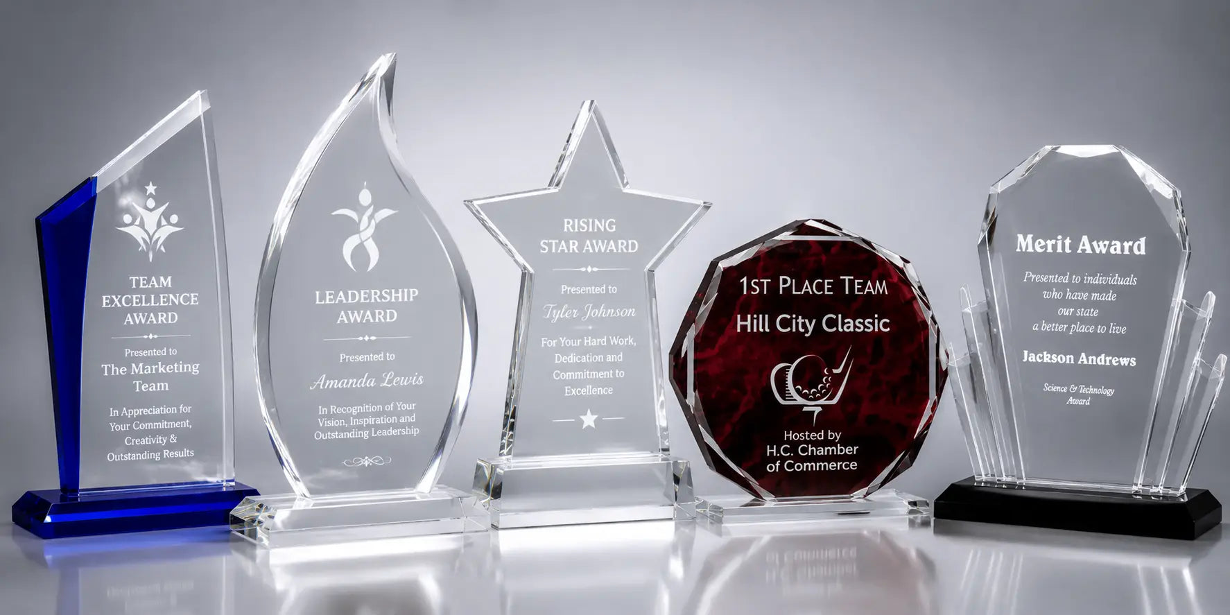 Acrylic-Awards Sams Engraving and Gifts