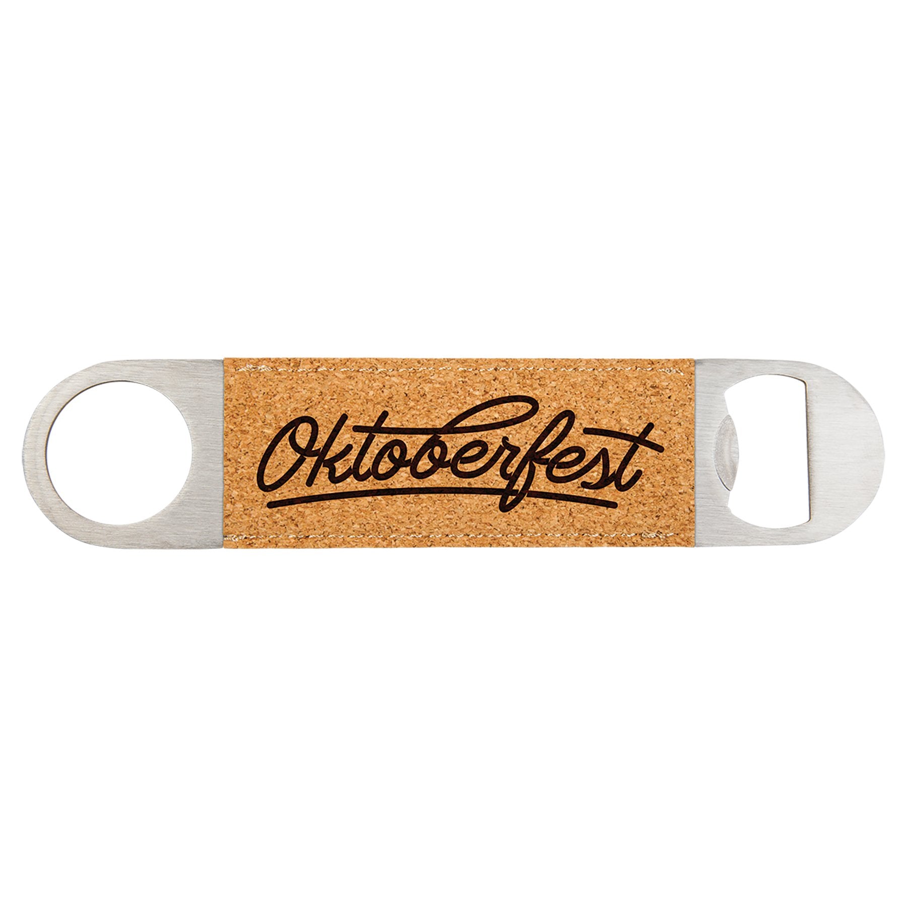 Personalized Leatherette Bottle Opener, 1.5" x 7"