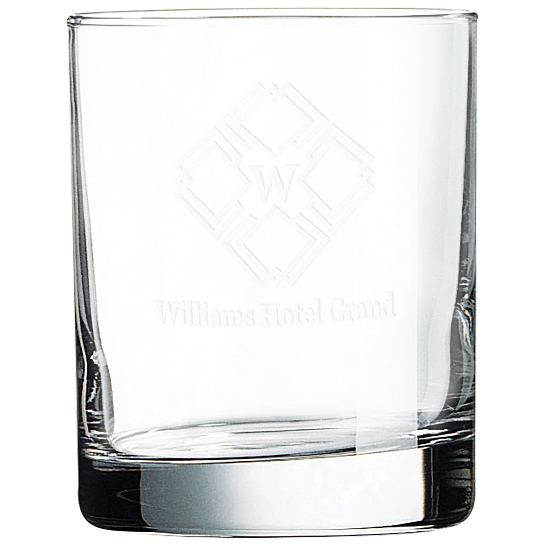 Personalized 10.5 oz On the Rocks Glass, Whiskey Lowball