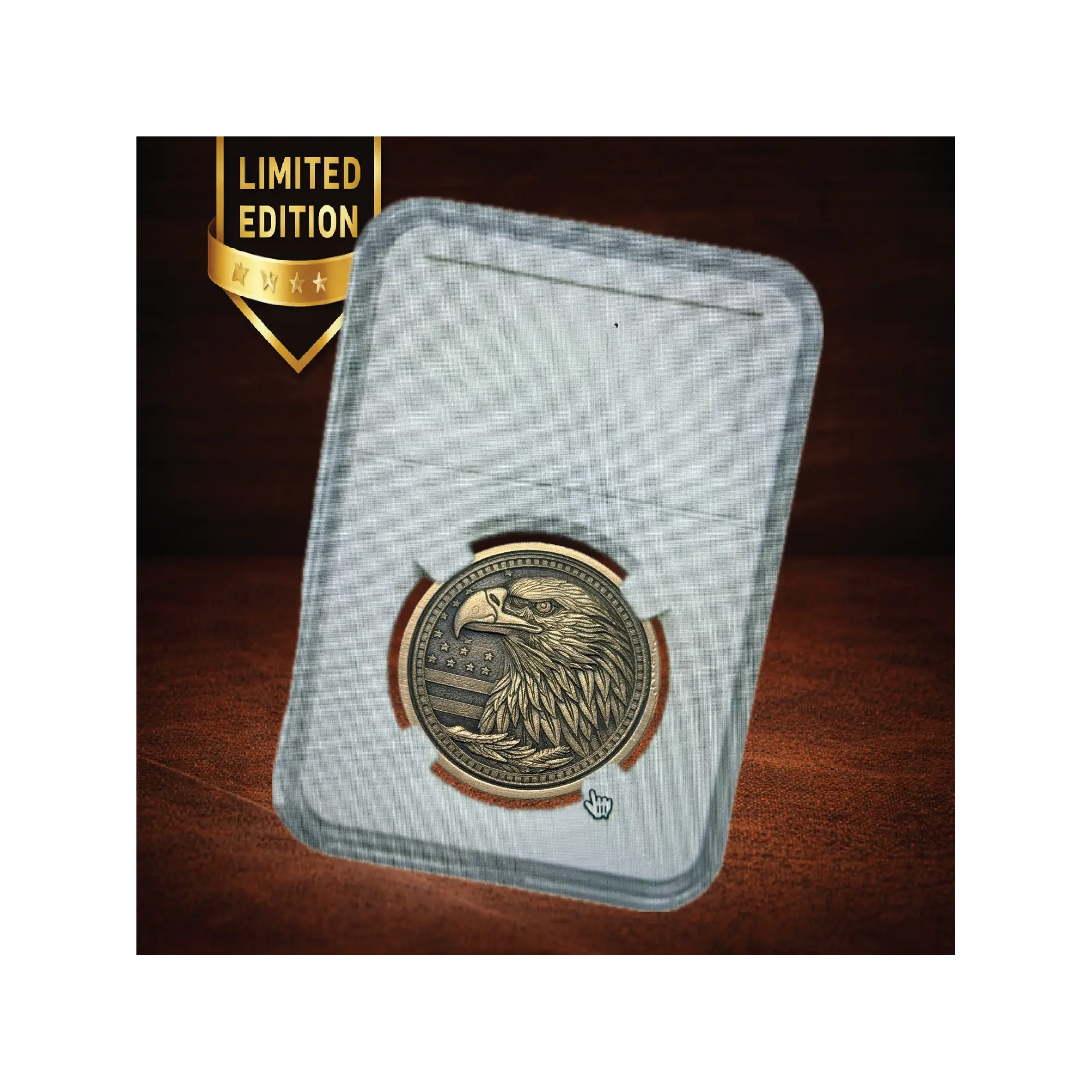 Limited Edition 1776–2026 USA 250th Anniversary Commemorative Coin – Solid Brass Deep Engraved Eagle Medallion (Collector Edition Gift)  Sams Engraving and Gifts