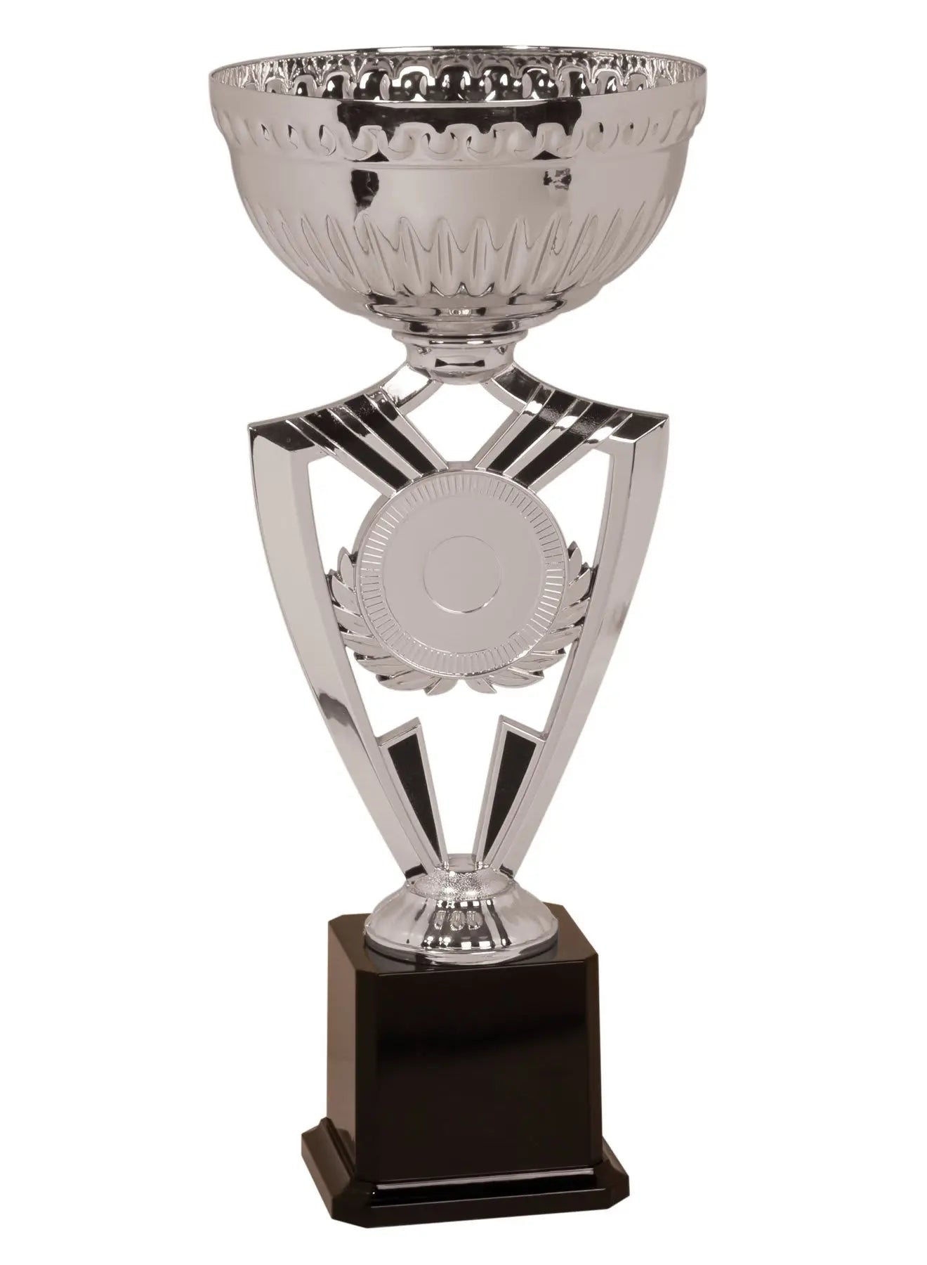 15” Champion Cup Trophy with Custom Design Area and Name Plate, Gold or Silver  Sams Engraving and Gifts