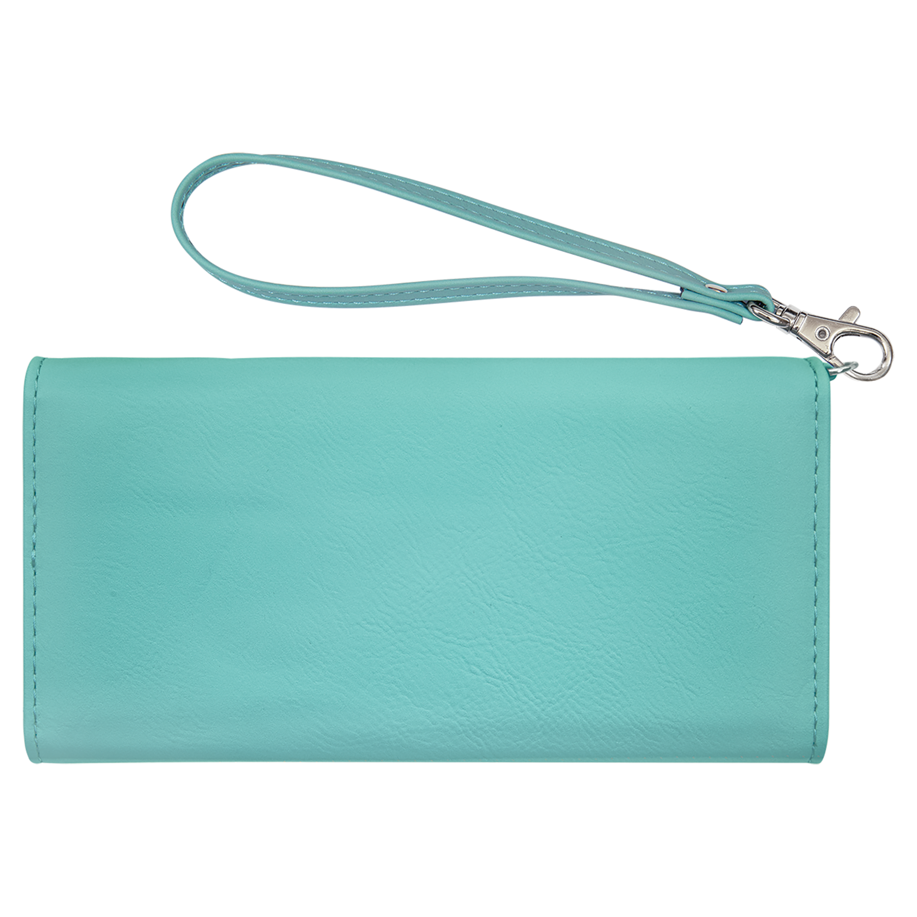 Personalized Wallet with Wrist Strap, Wristlet, RFID Protection, Multi-Slots, Leatherette, 7.5" x 4"