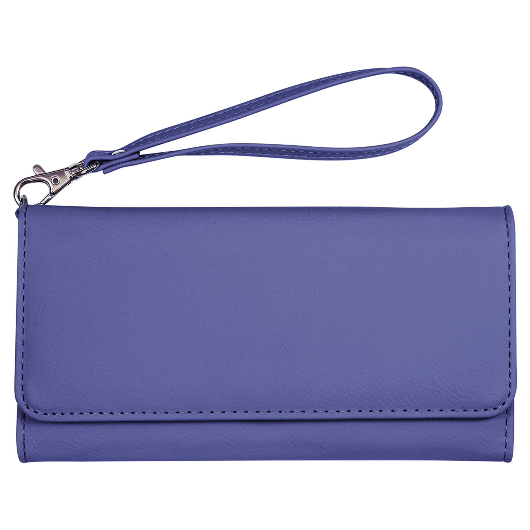 Personalized Wallet with Wrist Strap, Wristlet, RFID Protection, Multi-Slots, Leatherette, 7.5" x 4"