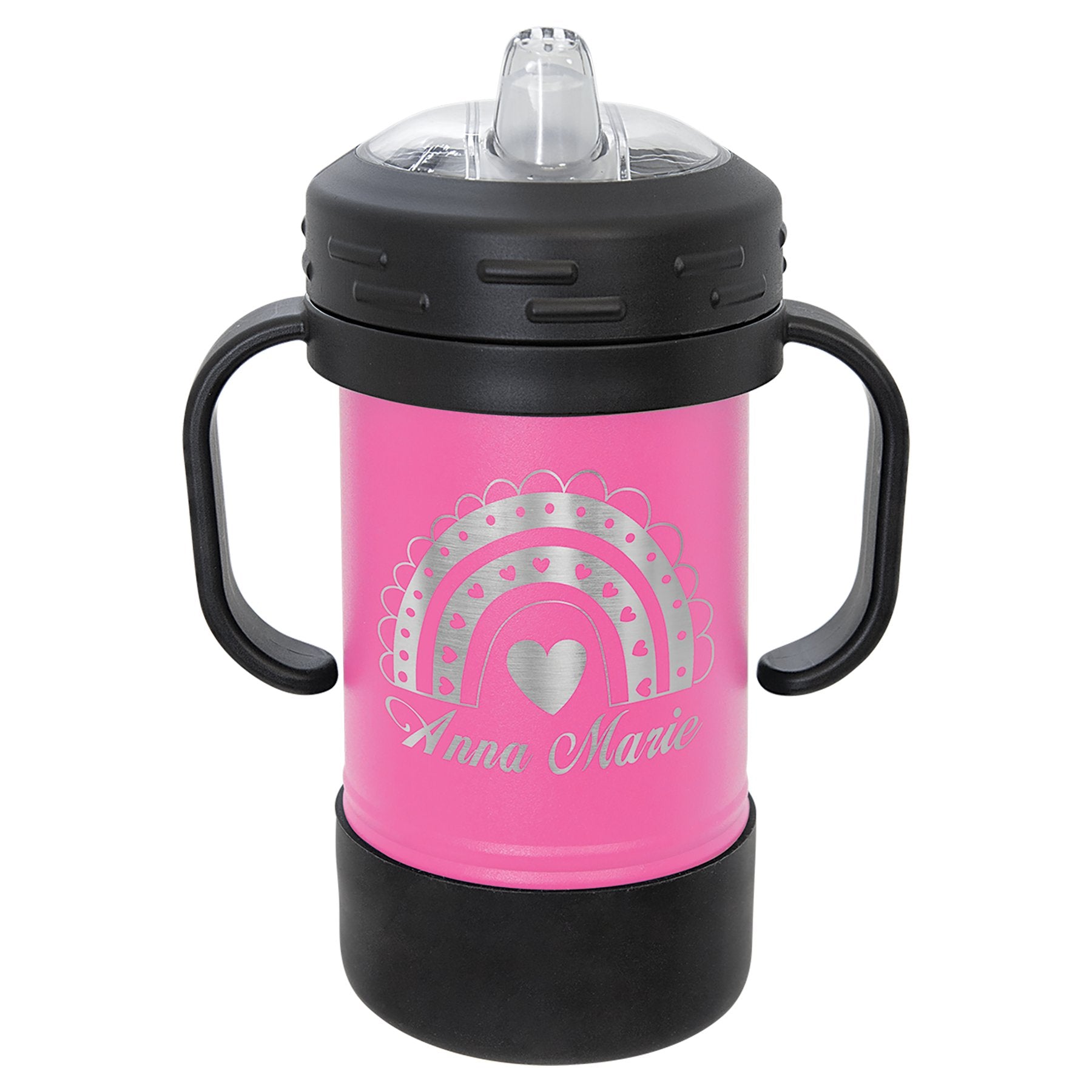 Personalized 10 oz. Kids Sippy Cup with Removable Handles, Polar Camel Insulated Stainless Steel