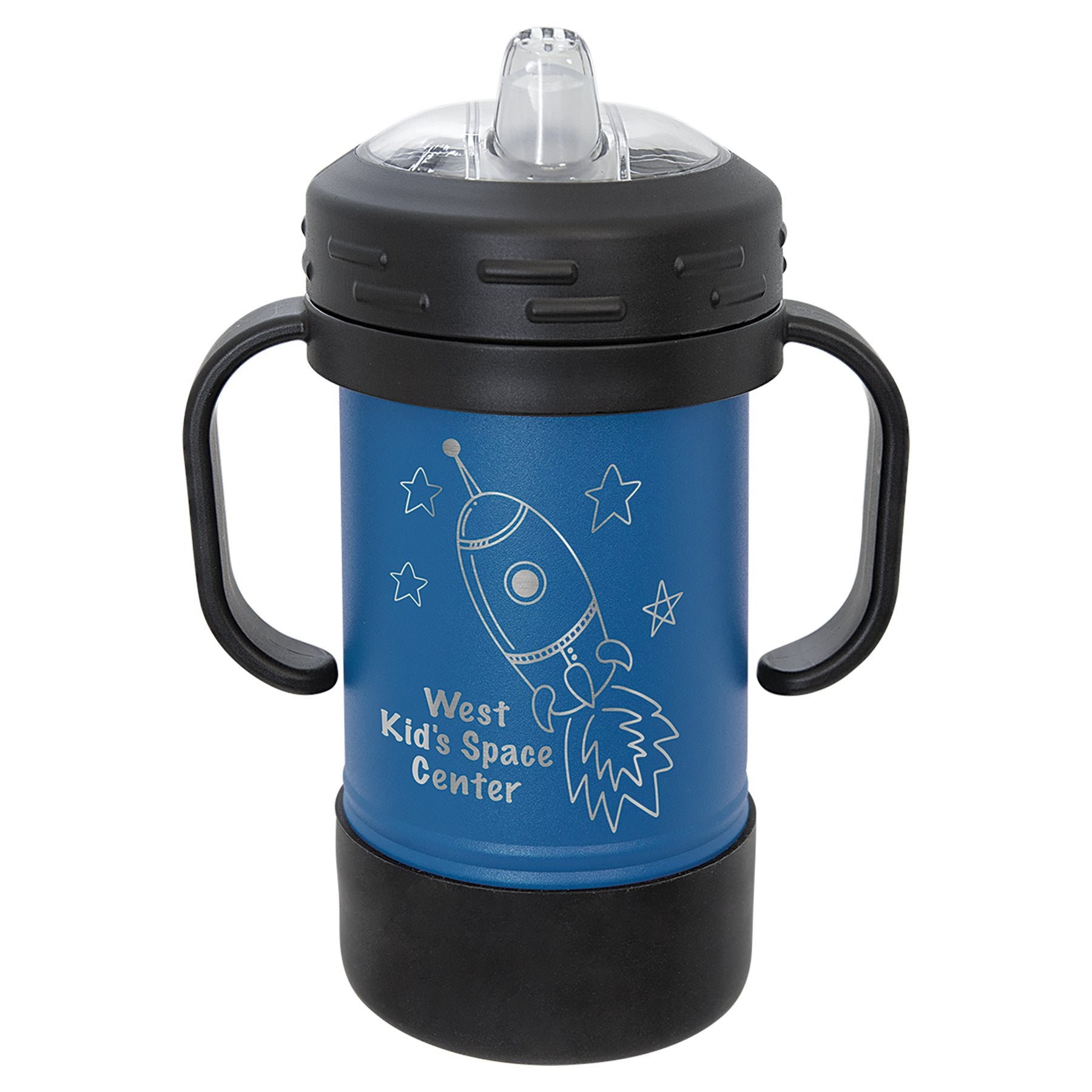 Personalized 10 oz. Kids Sippy Cup with Removable Handles, Polar Camel Insulated Stainless Steel