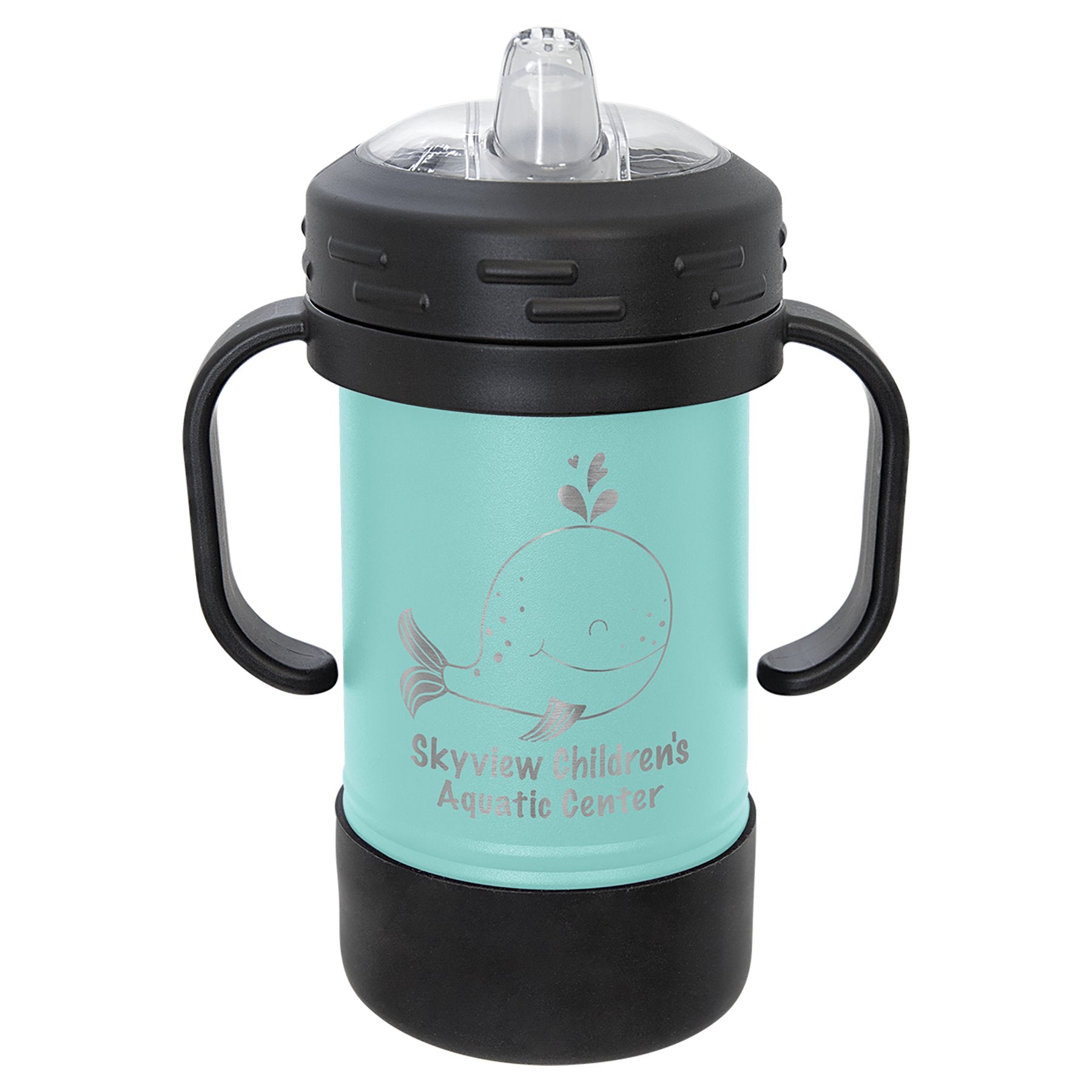 Personalized 10 oz. Kids Sippy Cup with Removable Handles, Polar Camel Insulated Stainless Steel