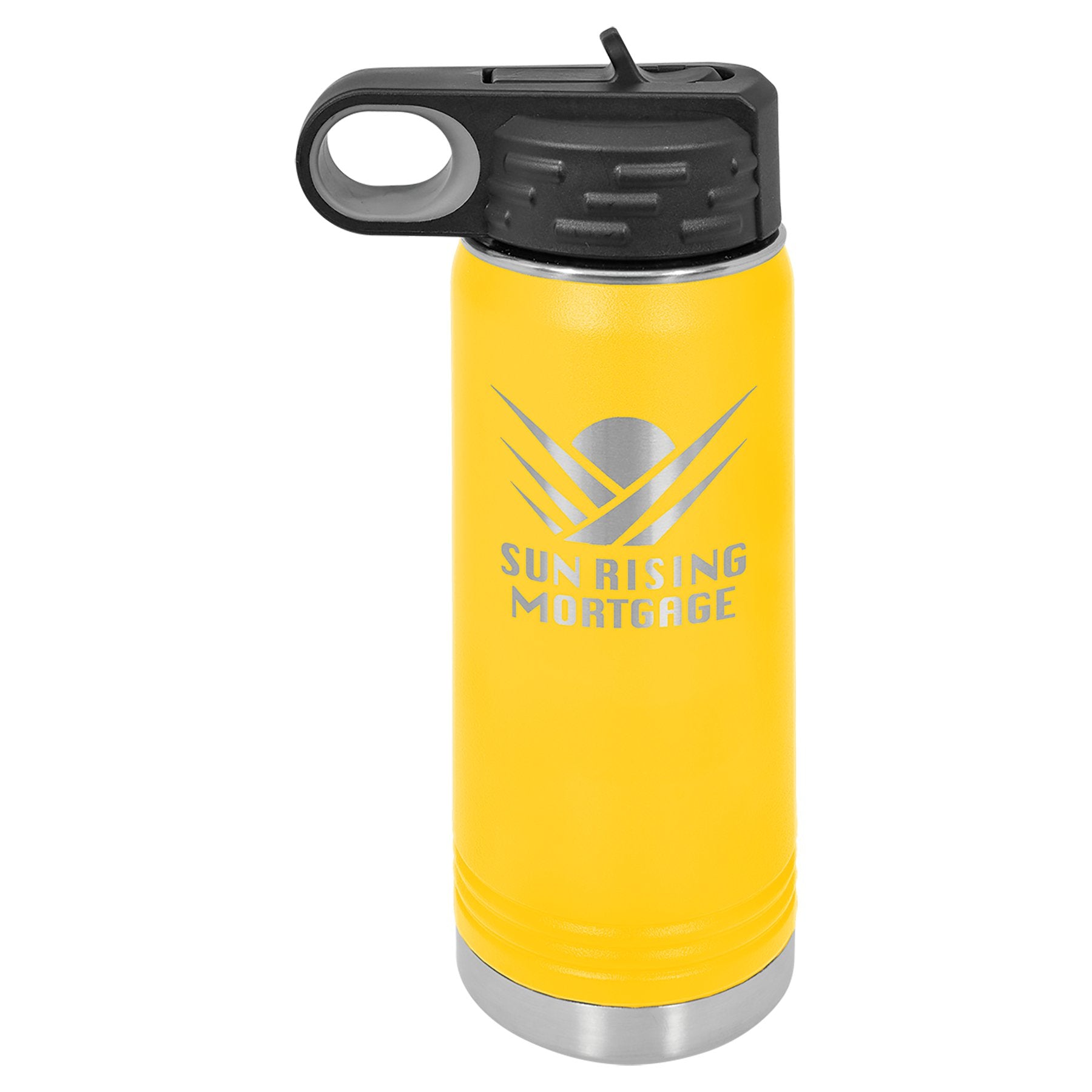 Personalized Polar Camel 20 oz. Water Bottle, Screw On Lid with Flip Top