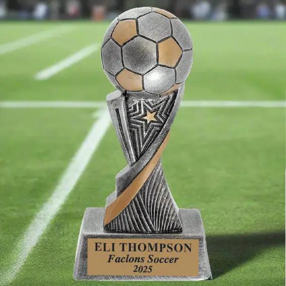 6" Soccer Aspire Resin Award Trophy – ASP104  Sams Engraving and Gifts