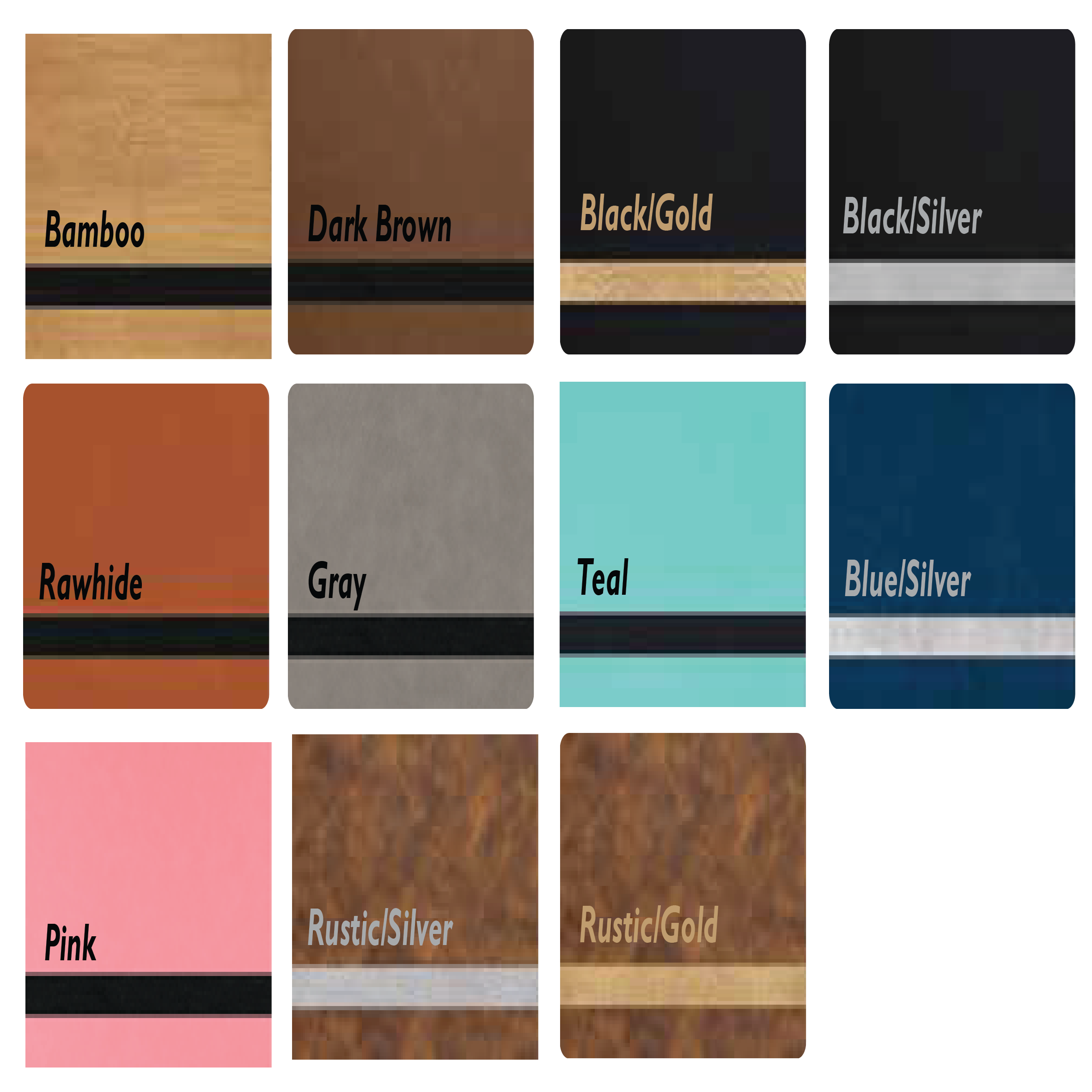 Personalized 12" x 18" Leatherette Wall Decor Sign with Sawtooth Hanger, 11 Colors