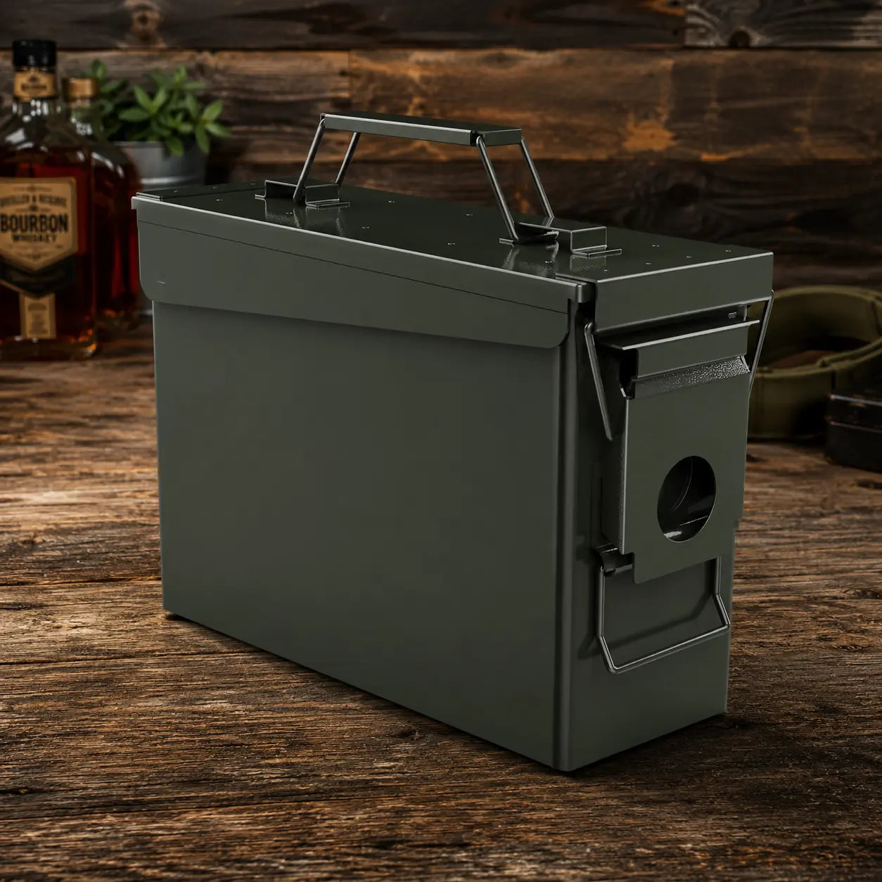 Personalized 30 Cal Metal Ammo Can | Custom Engraved Steel Storage Box  Sams Engraving and Gifts