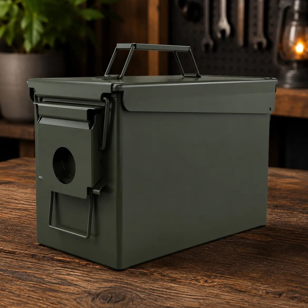Personalized 50 Cal Metal Ammo Can | Custom Engraved Steel Storage Box  Sams Engraving and Gifts