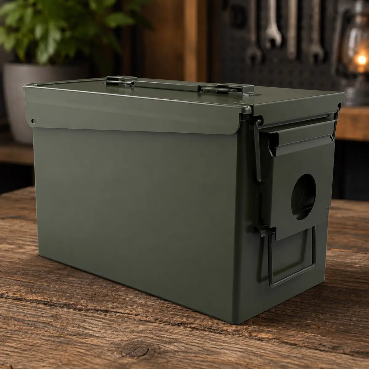 Personalized 50 Cal Metal Ammo Can | Custom Engraved Steel Storage Box  Sams Engraving and Gifts