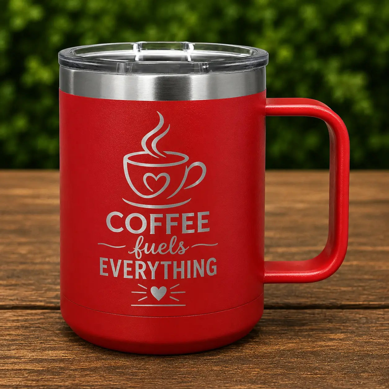 Personalized 15 oz. Polar Camel Insulated Mug with Slider Lid | Custom Engraved Coffee Mug  Sams Engraving and Gifts