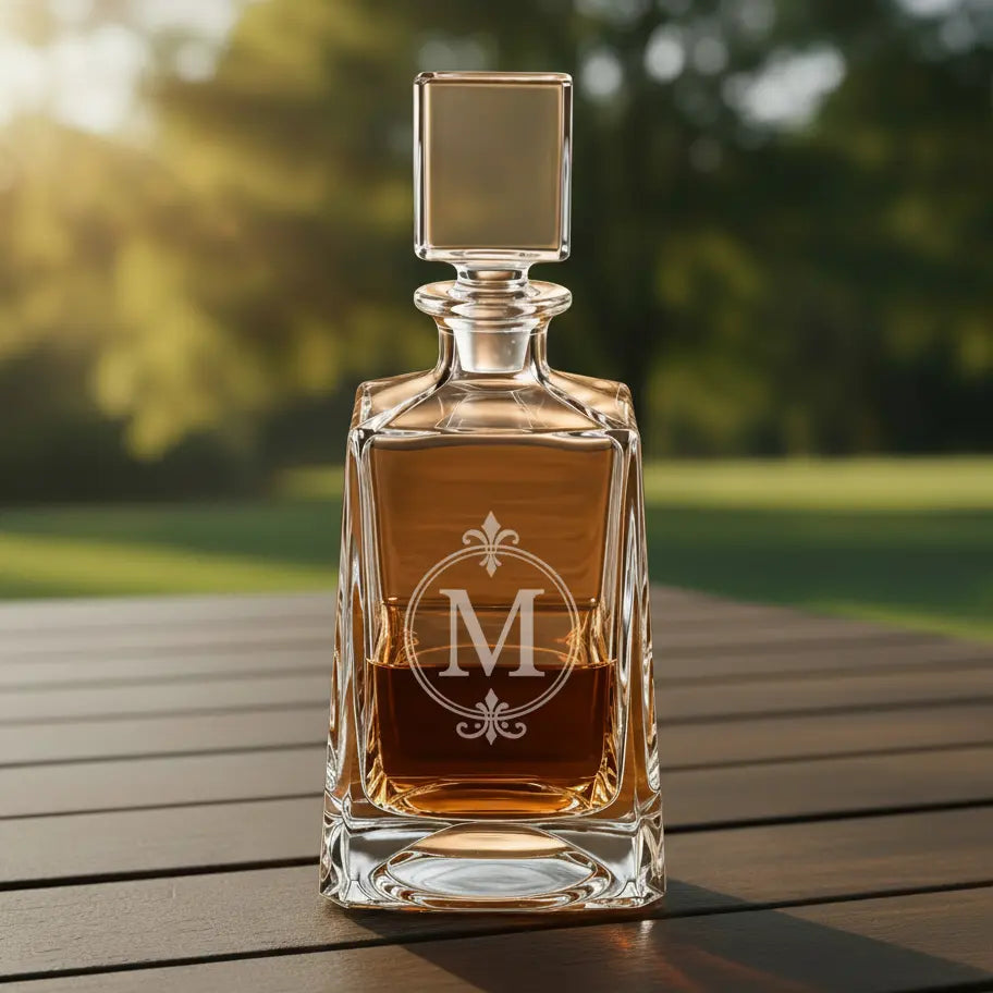 Personalized 750 mL Tequila Glass Decanter | Custom Engraved Gift  Sams Engraving and Gifts