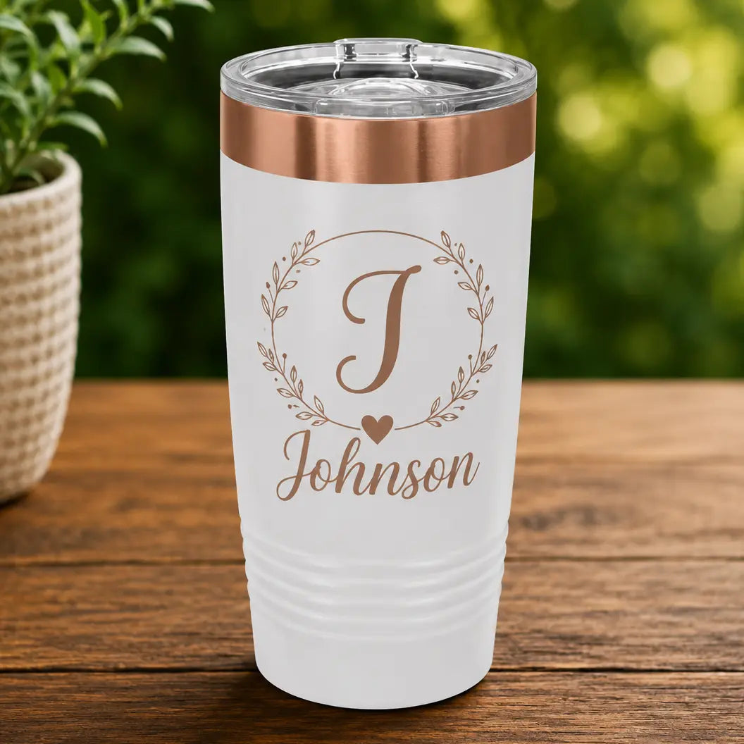 Personalized Ringneck Tumbler | Custom Engraved Stainless Steel Tumbler  Sams Engraving and Gifts