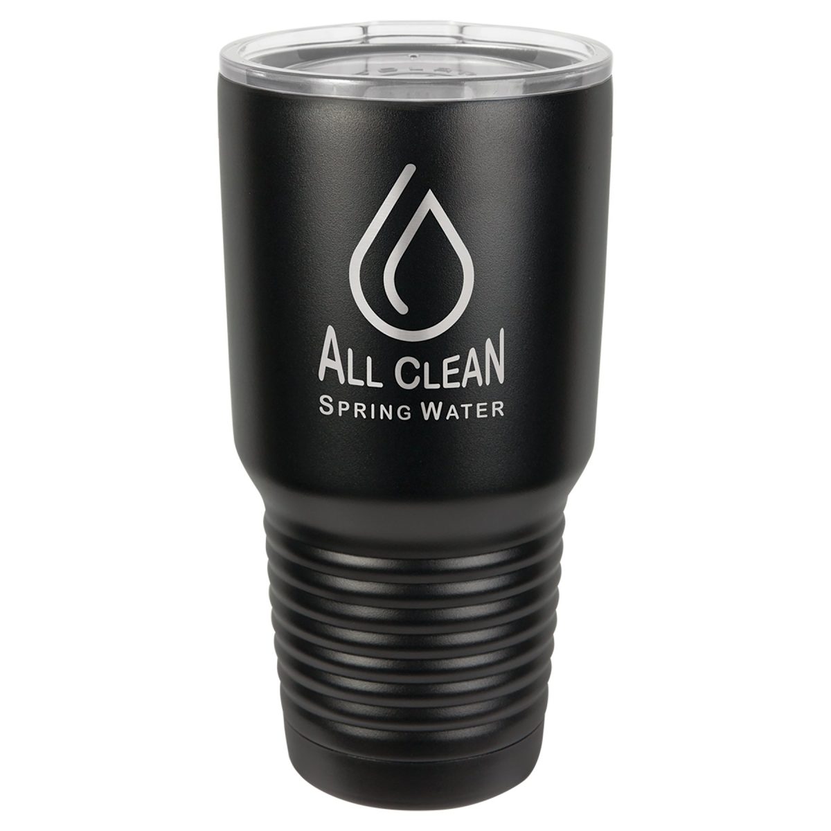 Polar Camel 30 oz. 1-DAY RUSH MIN. QTY5 LASER ENGRAVED Vacuum Insulated  Tumbler w/Clear Lid